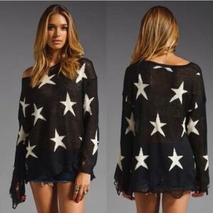 Torn Star Sweater